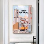 poster lisbon vinage