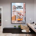 poster lisbon vinage