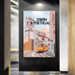 poster lisbon vinage
