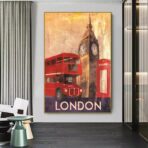 vintage london poster 1