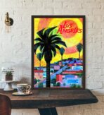 poster los angeles vintage