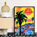 poster los angeles vintage