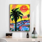 poster los angeles vintage
