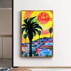 poster los angeles vintage