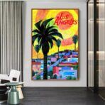 poster los angeles vintage