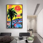poster los angeles vintage