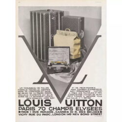 louis vuitton vintage poster 1