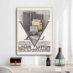 louis vuitton vintage poster 1