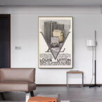 louis vuitton vintage poster 1