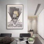 louis vuitton vintage poster 1