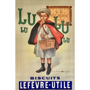 poster lu vintage