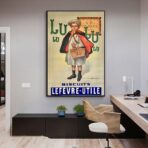 poster lu vintage