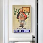 poster lu vintage