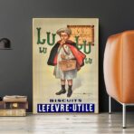 poster lu vintage