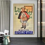 poster lu vintage