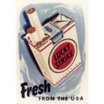 poster lucky strike