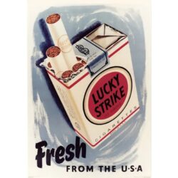 poster lucky strike