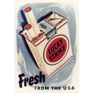 poster lucky strike