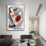 poster lucky strike