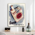 poster lucky strike