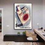 poster lucky strike