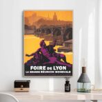 vintage lyon poster 1