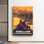 vintage lyon poster 1