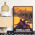 vintage lyon poster 1