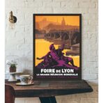 vintage lyon poster 1