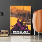 vintage lyon poster 1