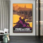 vintage lyon poster 1