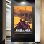 vintage lyon poster 1