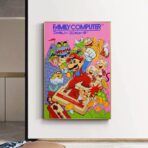 mario vintage poster