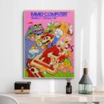 mario vintage poster