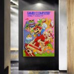 mario vintage poster