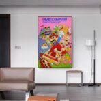 mario vintage poster