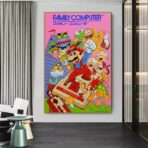 mario vintage poster