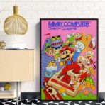 mario vintage poster