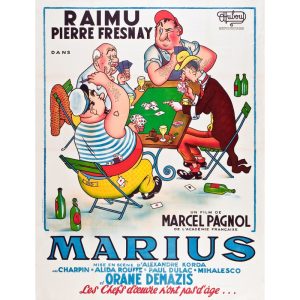 poster marius pagnol