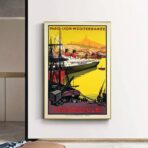 poster marseille vintage