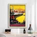 poster marseille vintage