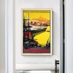 poster marseille vintage