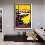 poster marseille vintage