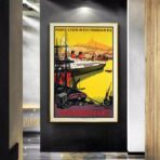 poster marseille vintage