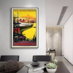 poster marseille vintage