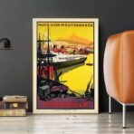 poster marseille vintage