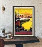 poster marseille vintage