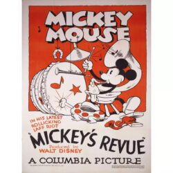 vintage mickey poster 1