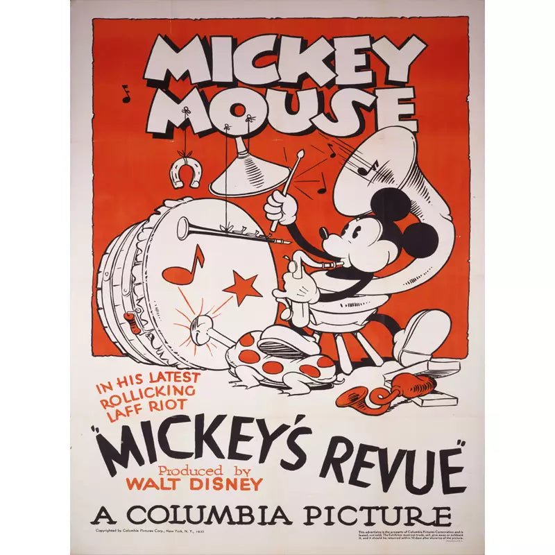 vintage mickey poster 1 vintage mickey poster 1