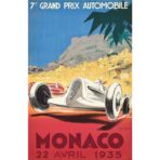 poster monaco grand prix